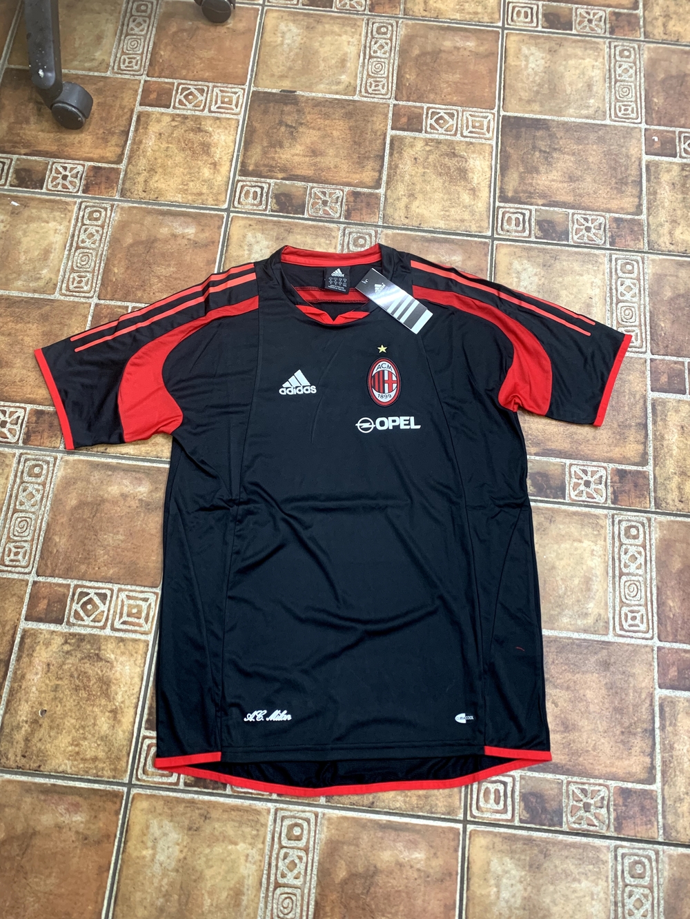 Adidas AC Milan 2004/05 Retro Training Jersey Size M